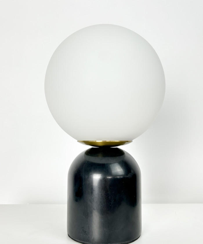 Настольная лампа Mini Marble black