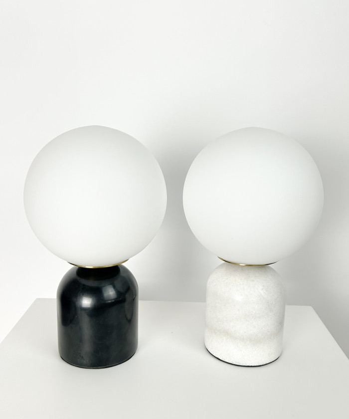 Настольная лампа Mini Marble black