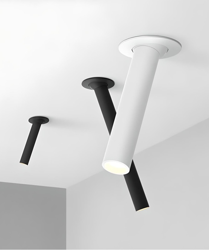 Точечный светильник Stick black L