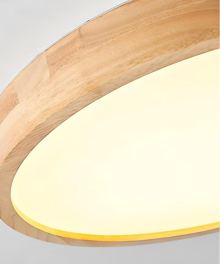 Стельовий світильник Wooden Round