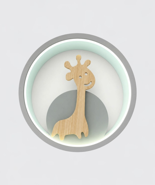Настінний світильник Baby Giraffe (Grey)