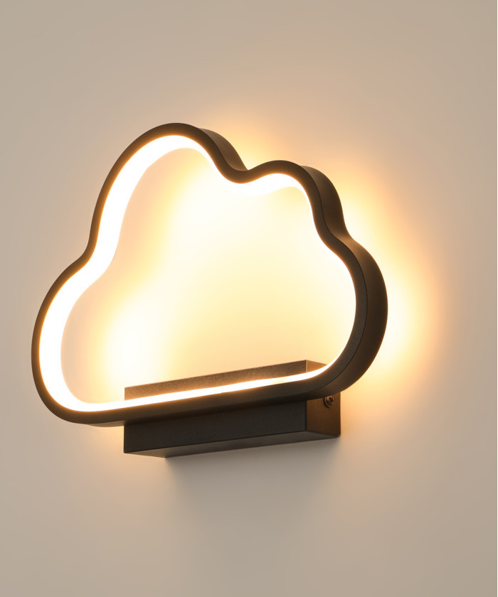 Настенный светильник Cloud Puff (Black)