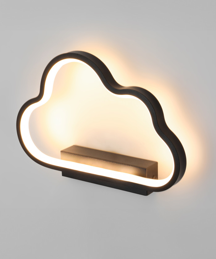 Настенный светильник Cloud Puff (Black)