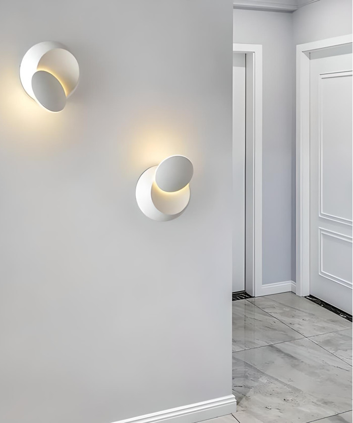 Настінний світильник Duality white
