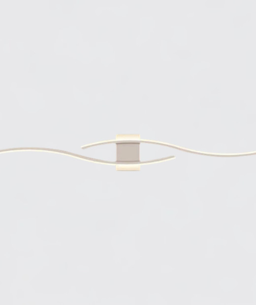 Настінний світильник Flow white L
