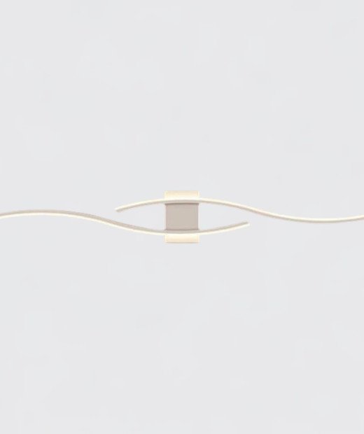 Настінний світильник Flow white L