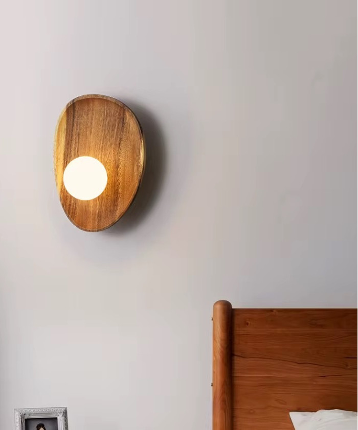 Настінний світильник Walnut round