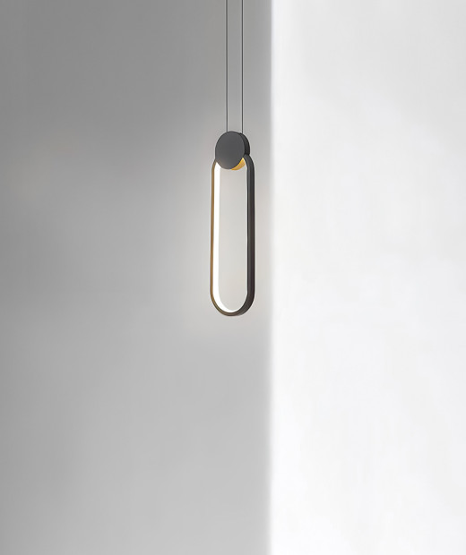 Geometric Black (Oval)