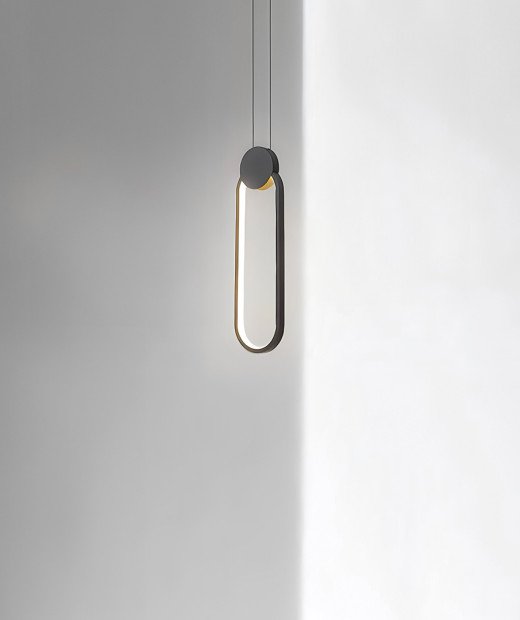 Geometric Black (Oval)