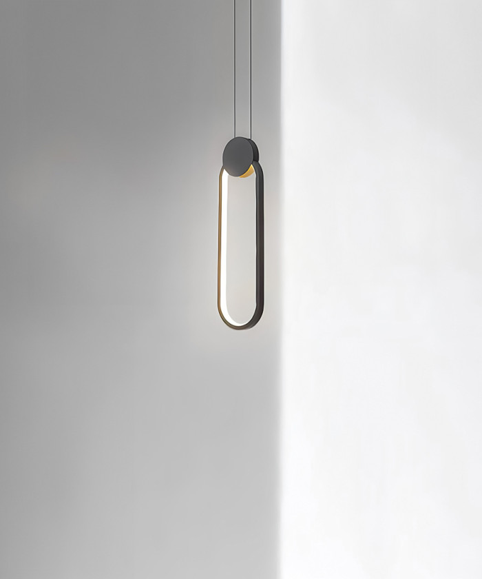 Geometric Black (Oval)