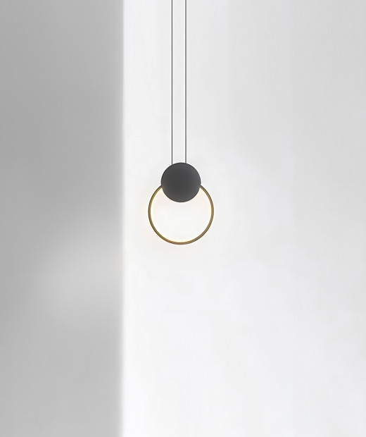 Geometric Black (Circle)