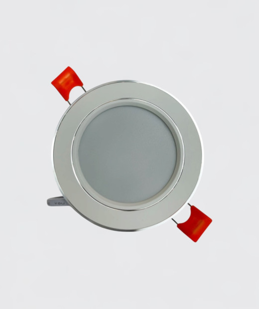 Точковий світильник Dotty (white & silver)