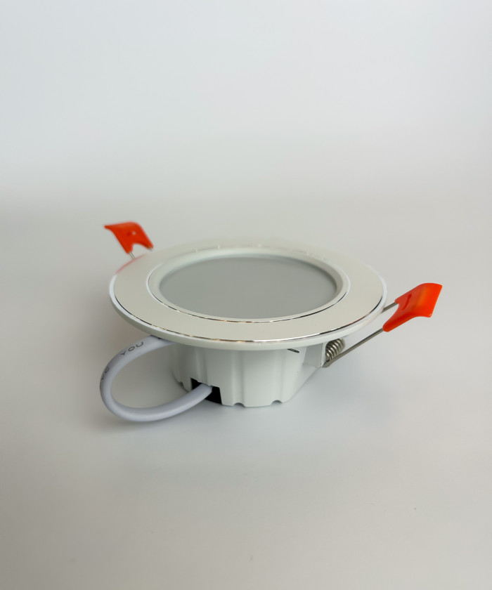 Точковий світильник Dotty (white & silver)