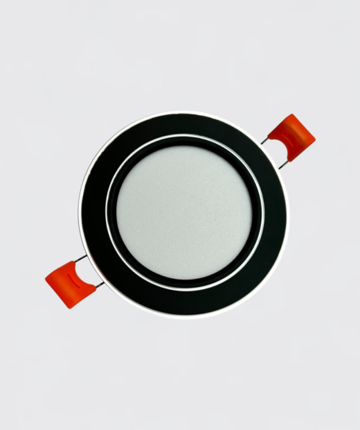 Точковий світильник Dotty (black & silver)