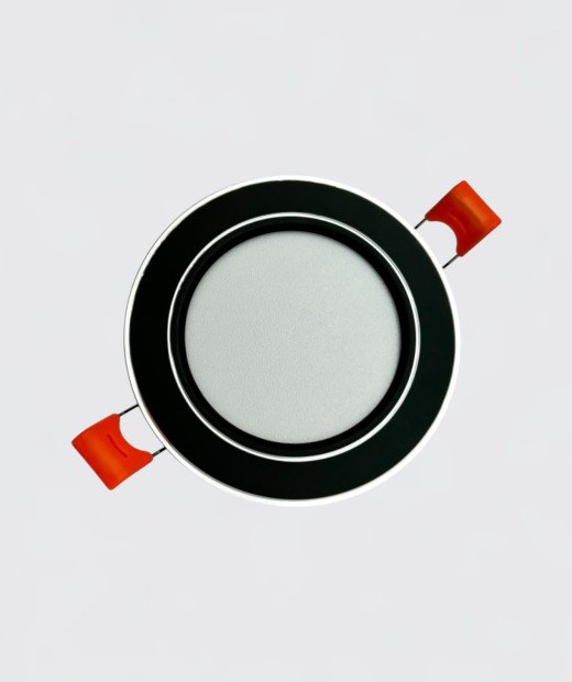Точечный светильник Dotty (black & silver)